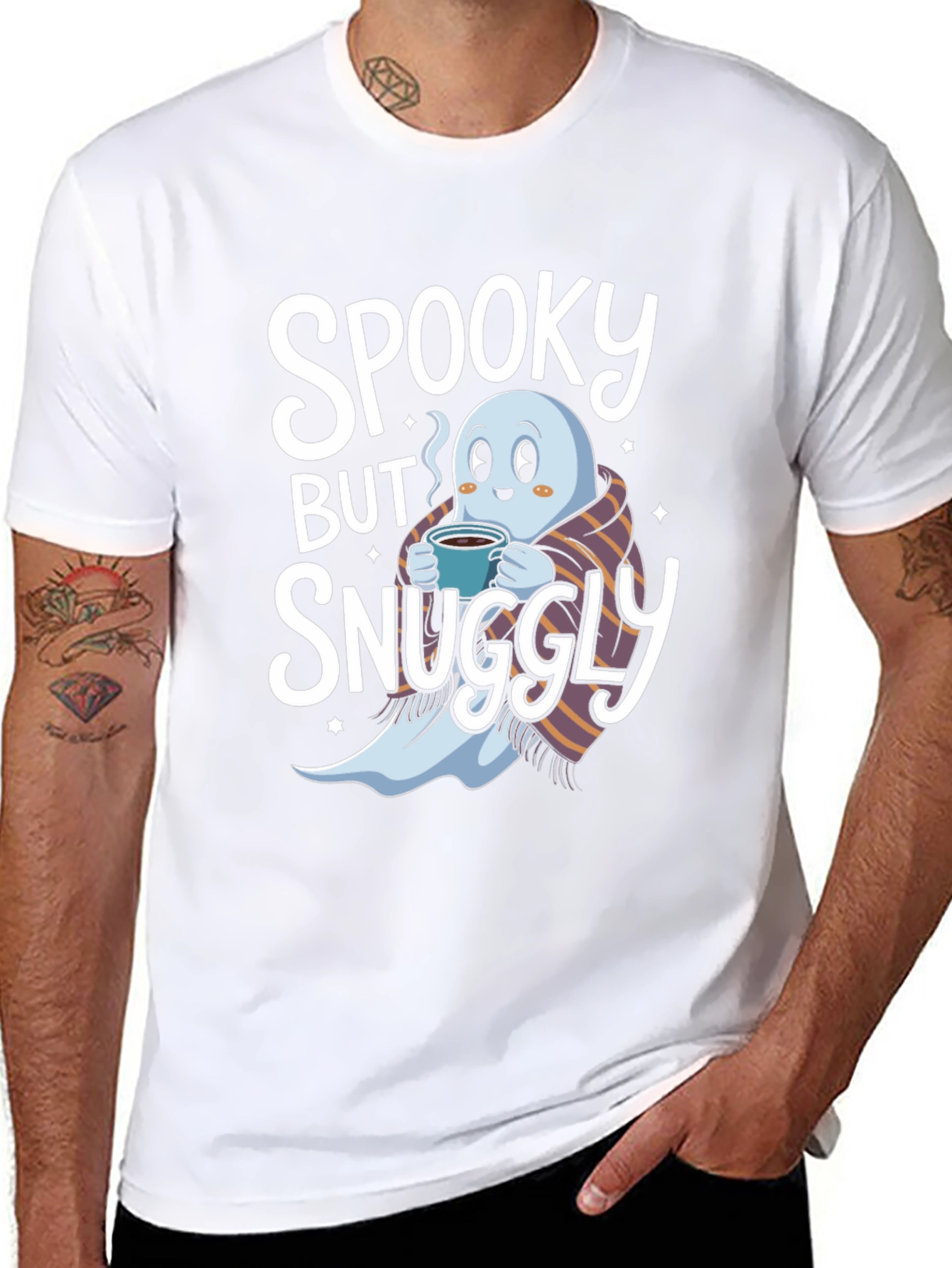 Spooky But Snuggly Graphic Tee