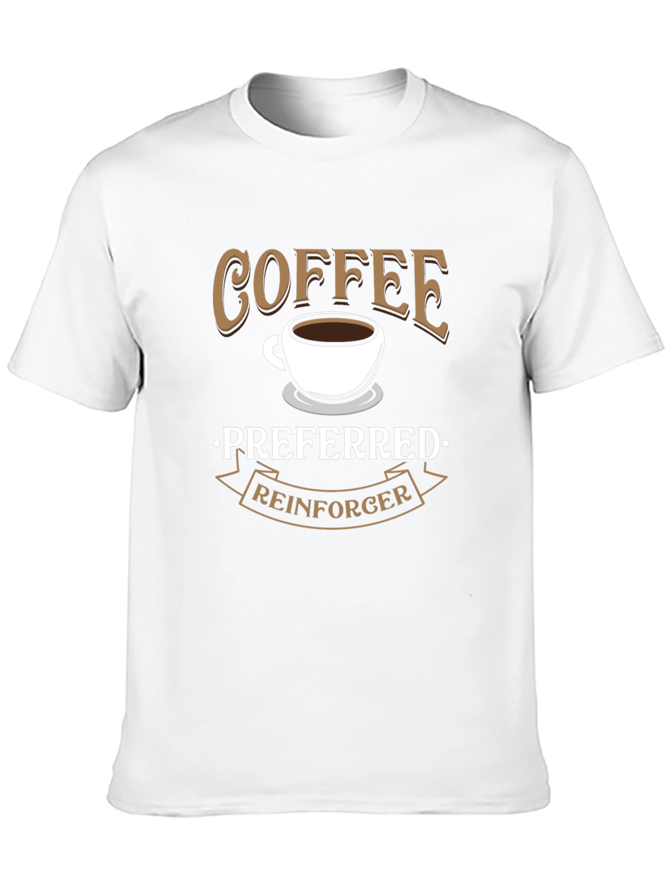 Coffee Preferred Reinforcer Black T-Shirt