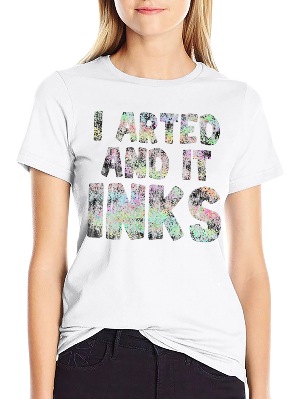 I Arted and it Inks T-Shirt - Unique Design