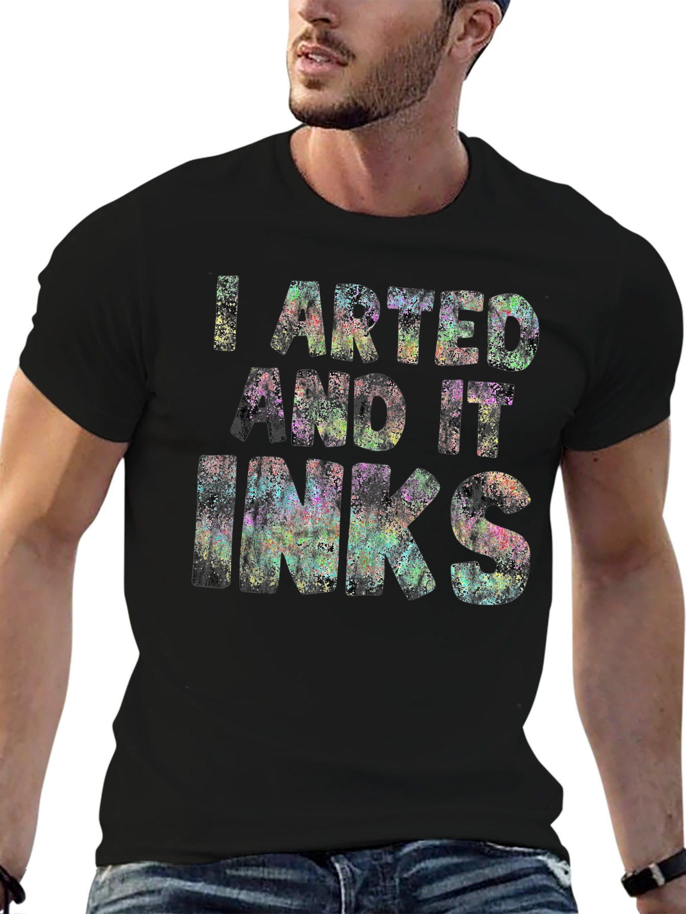 I Arted and it Inks T-Shirt - Unique Design