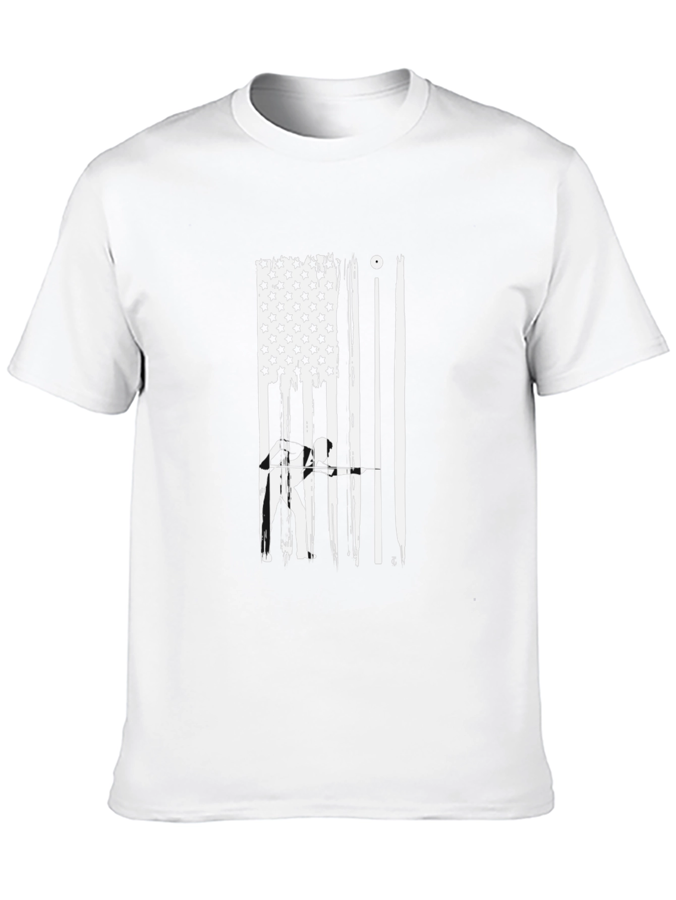 Patriotic Billiards Graphic Tee - Black