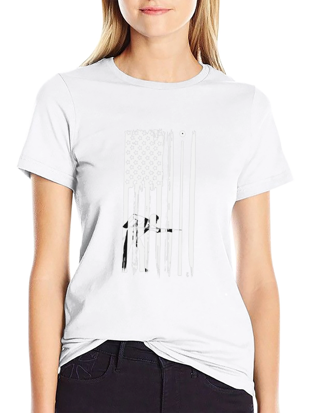 Patriotic Billiards Graphic Tee - Black