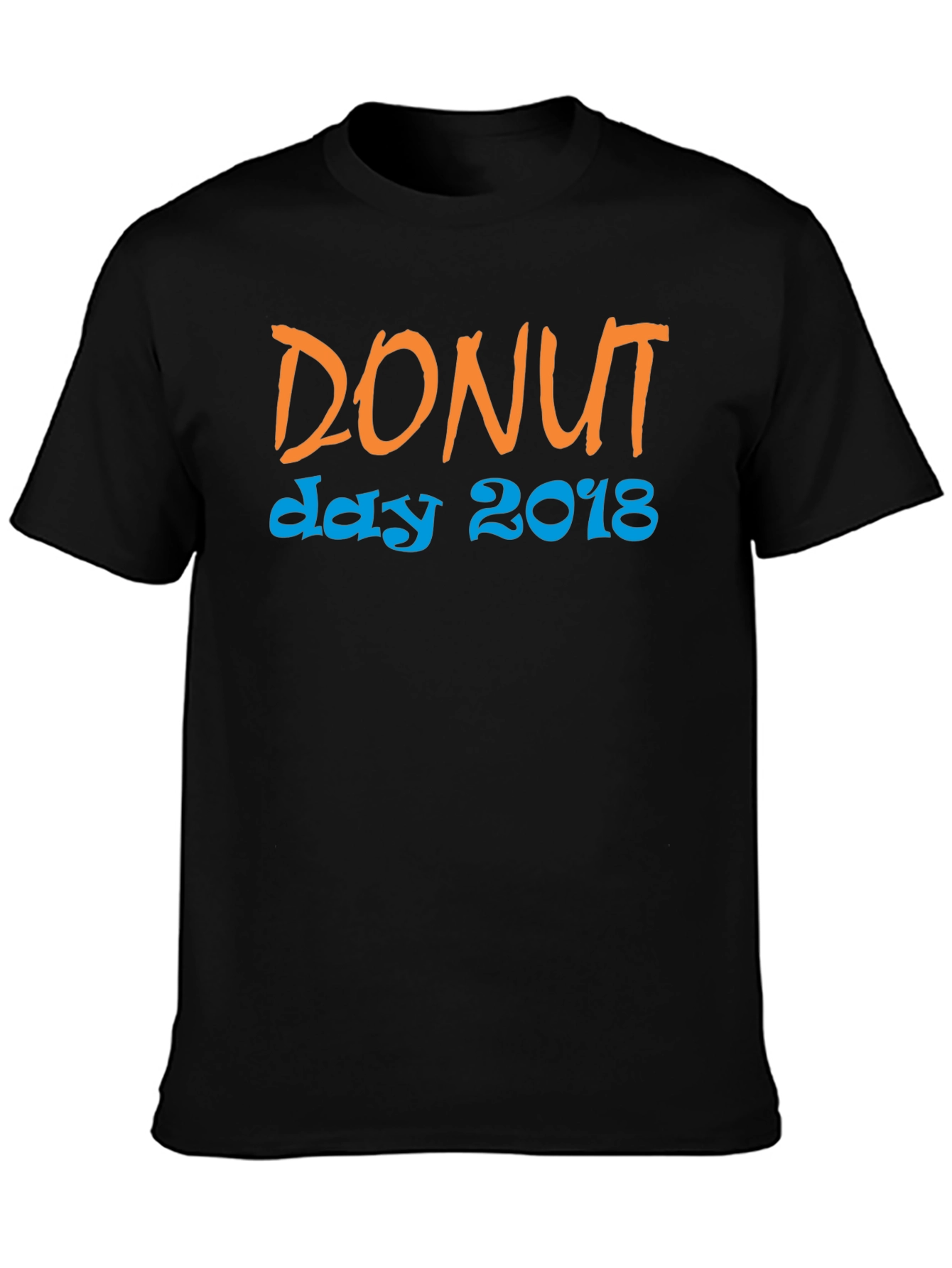 Donut Day 2018 Graphic Tee - Unisex Cotton T-Shirt