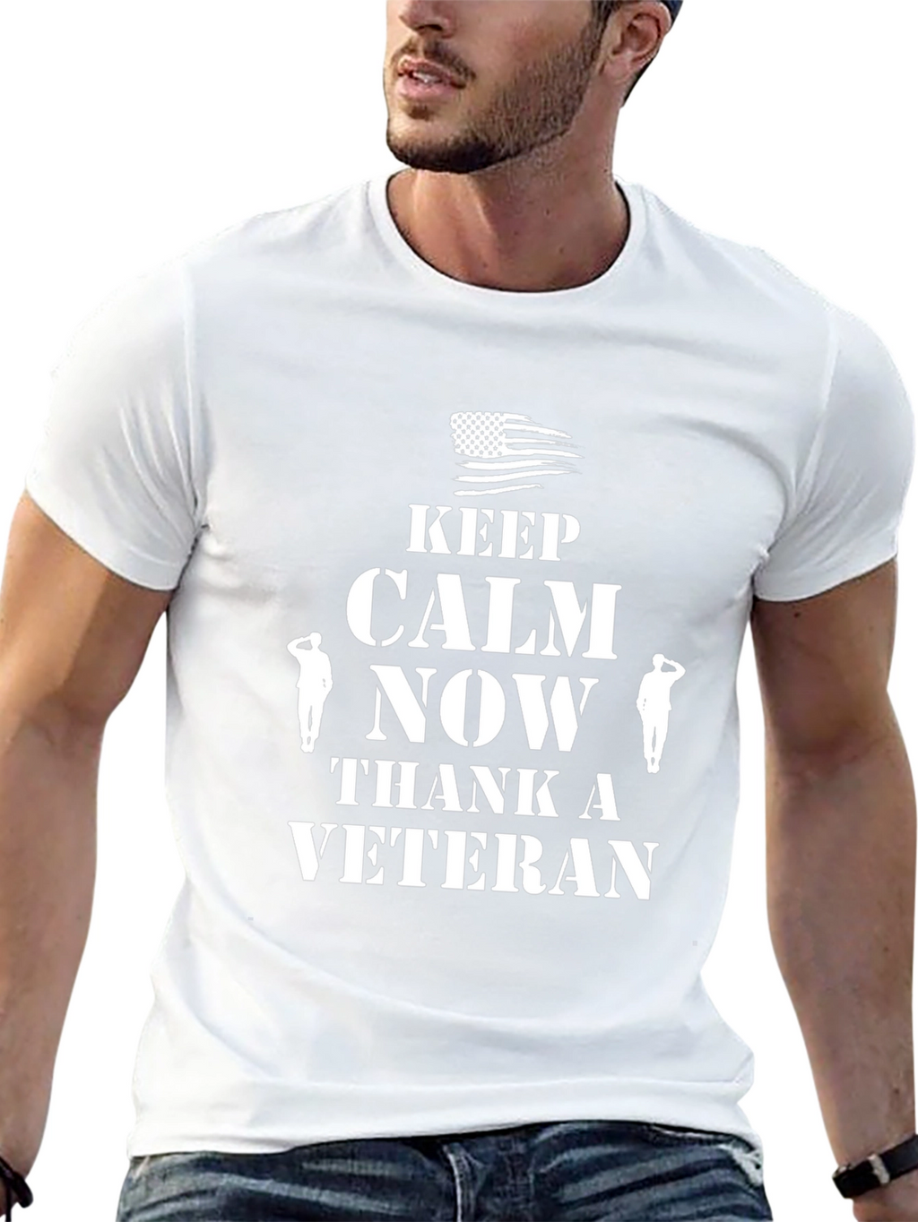 Keep Calm and Thank a Veteran T-Shirt