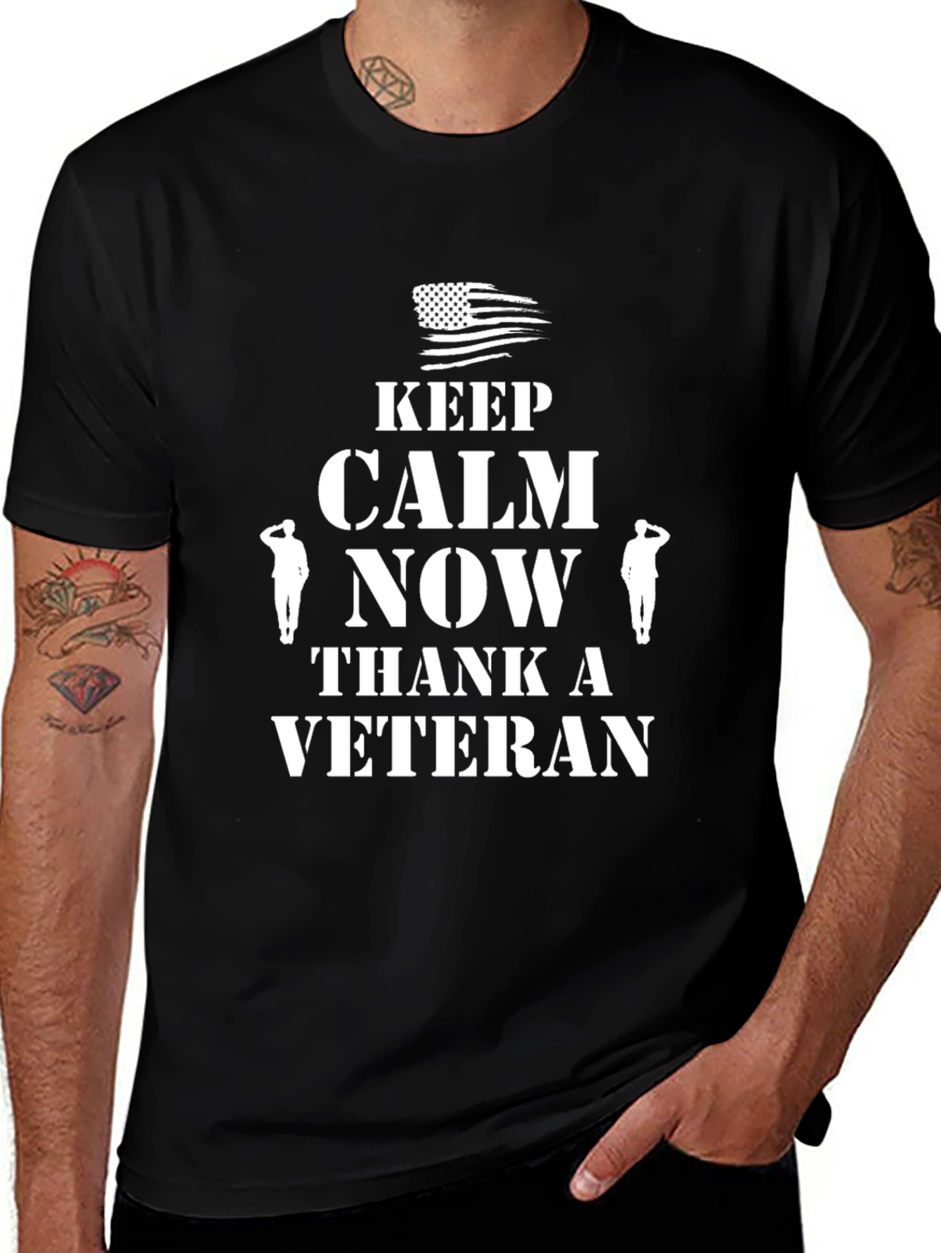 Keep Calm and Thank a Veteran T-Shirt