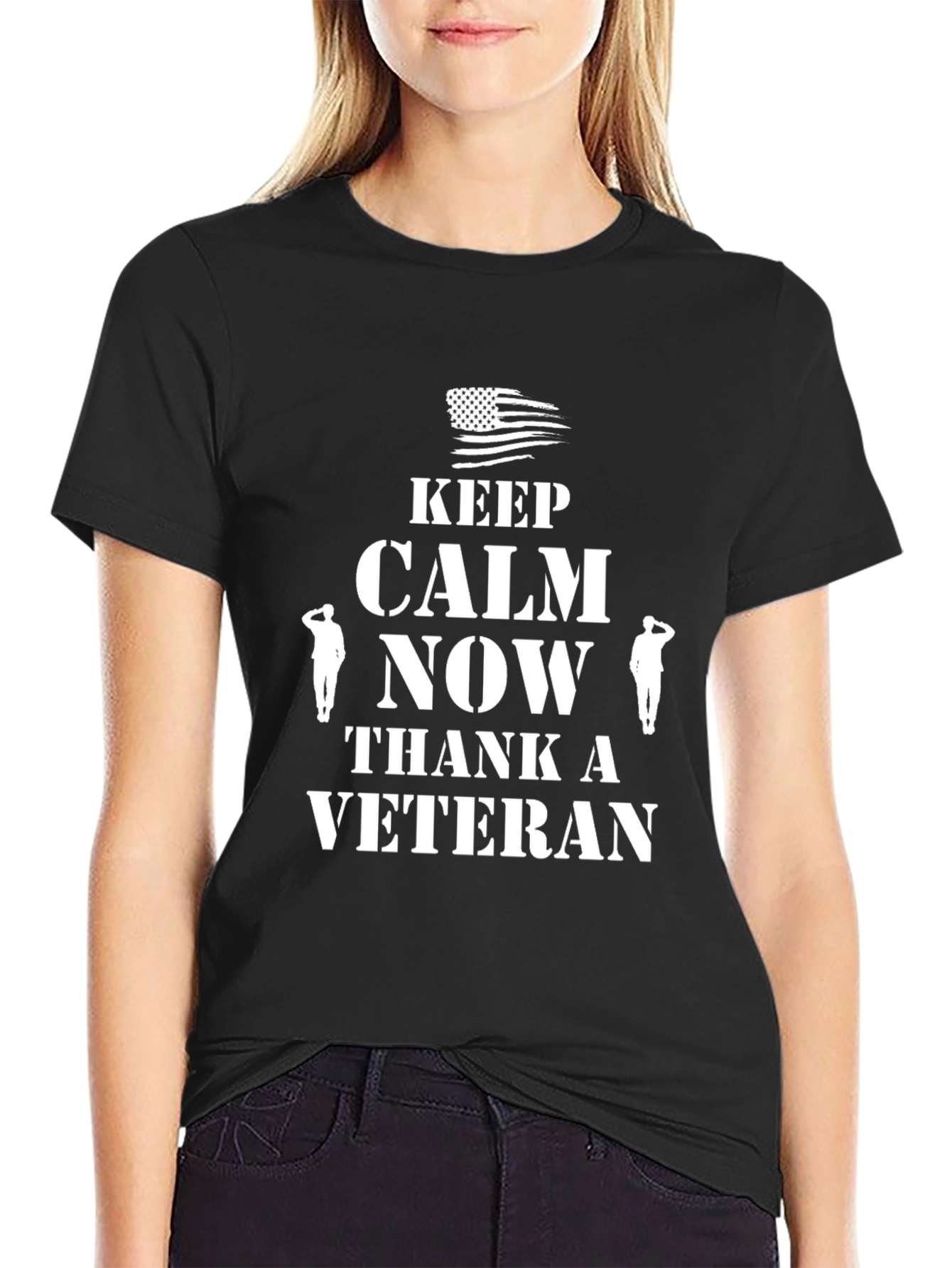 Keep Calm and Thank a Veteran T-Shirt