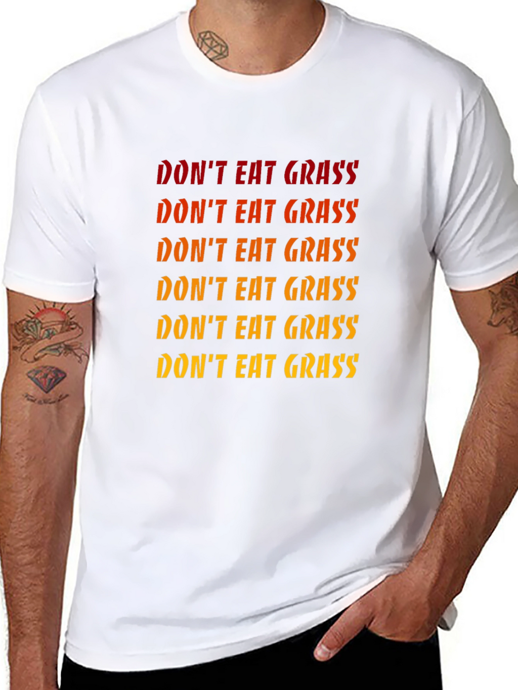 Dont Eat Grass Graphic T-Shirt