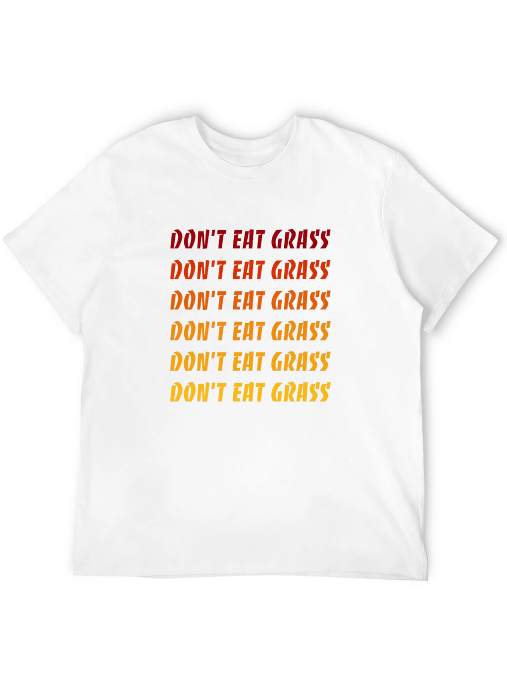 Dont Eat Grass Graphic T-Shirt