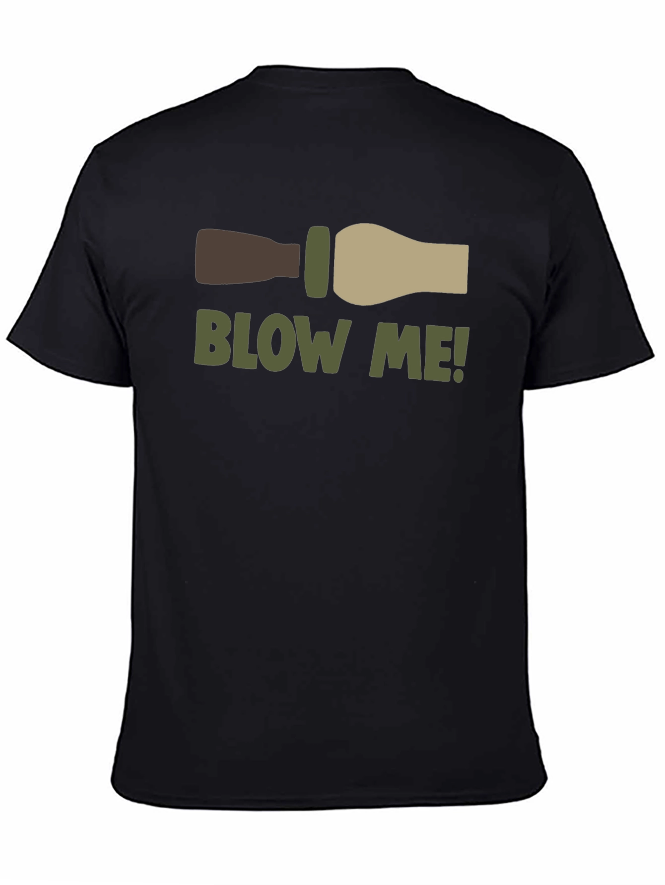 Blow Me Duck Call T-Shirt - Funny Hunting Tee