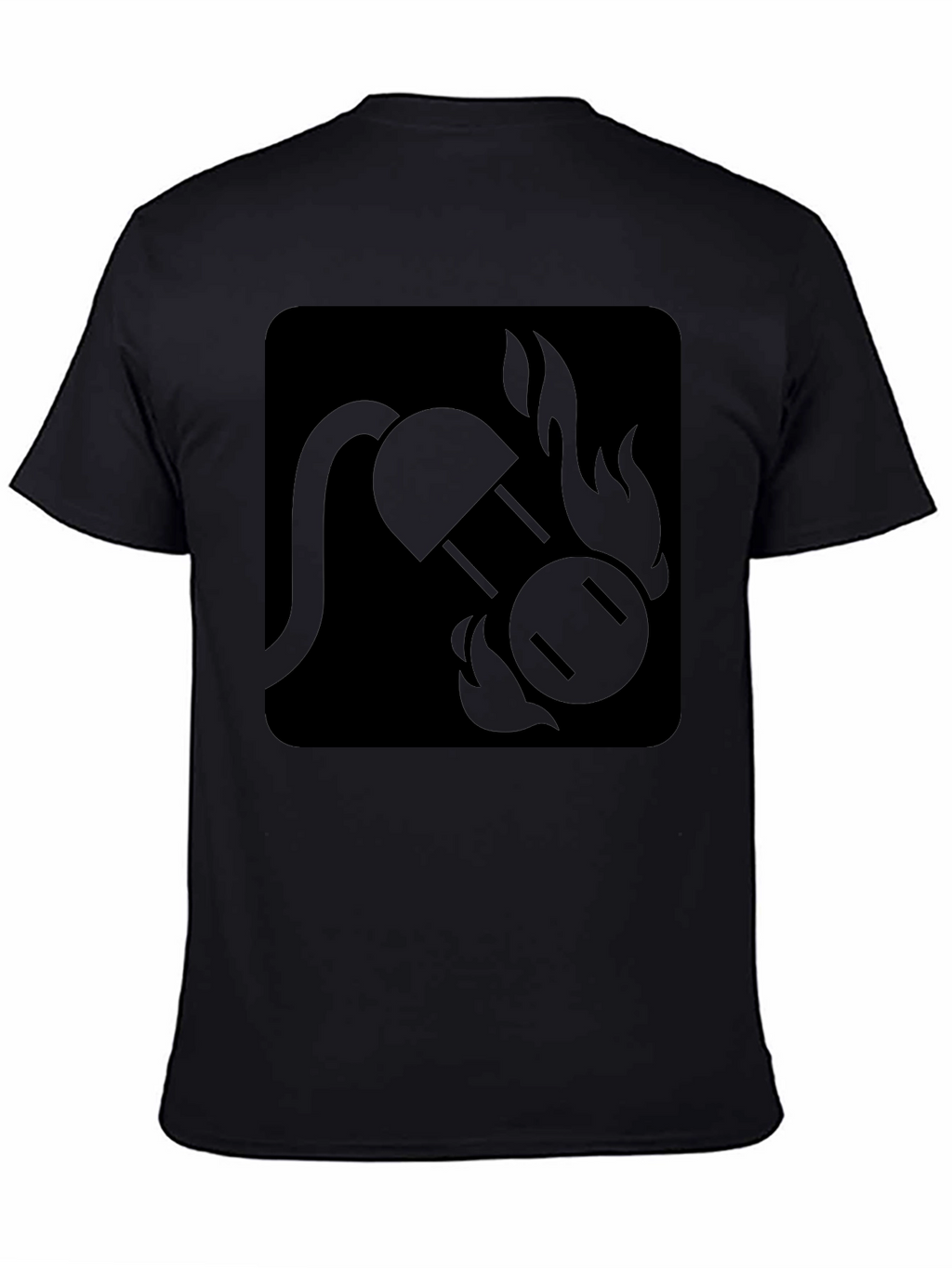 Fiery Outlet Black T-Shirt