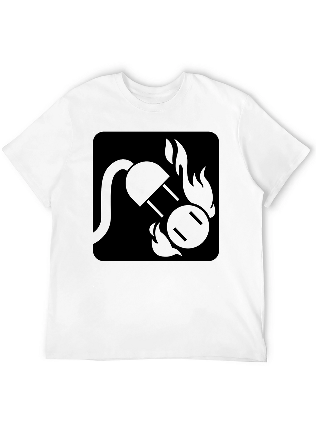 Fiery Outlet Black T-Shirt