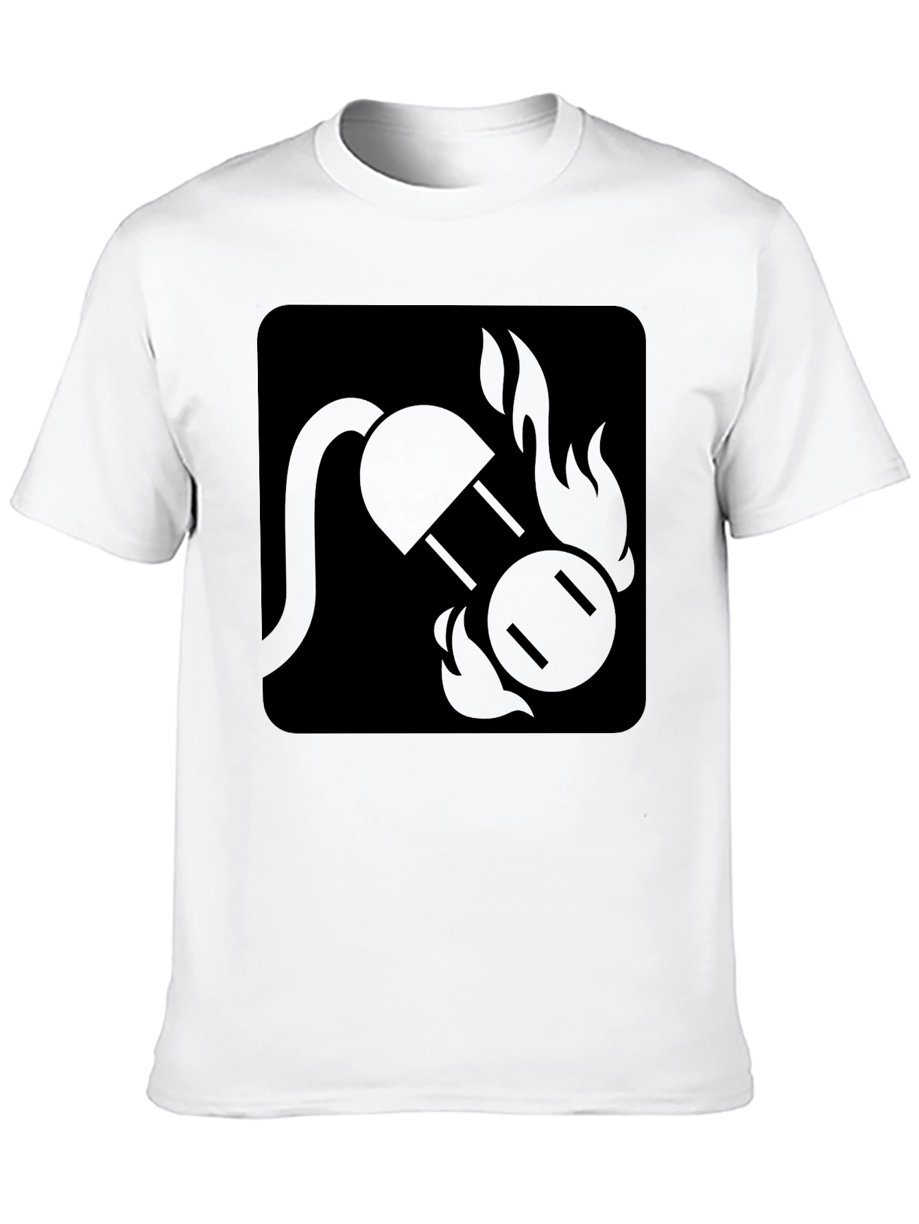 Fiery Outlet Black T-Shirt