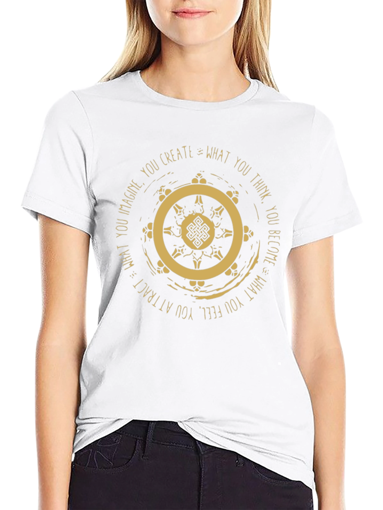 Mindset Wheel T-Shirt: Create Your Reality