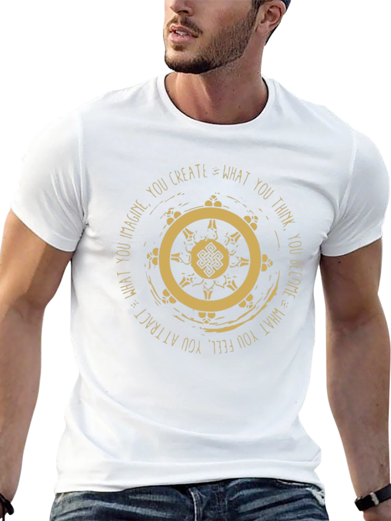 Mindset Wheel T-Shirt: Create Your Reality