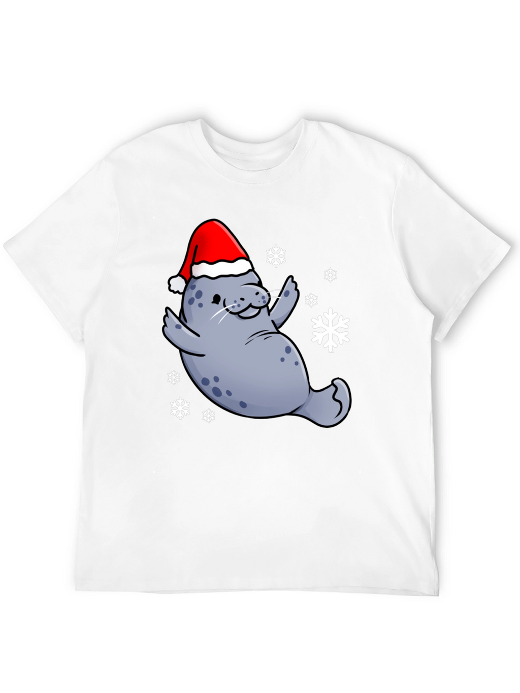 Festive Seal T-Shirt - Holiday Cheer