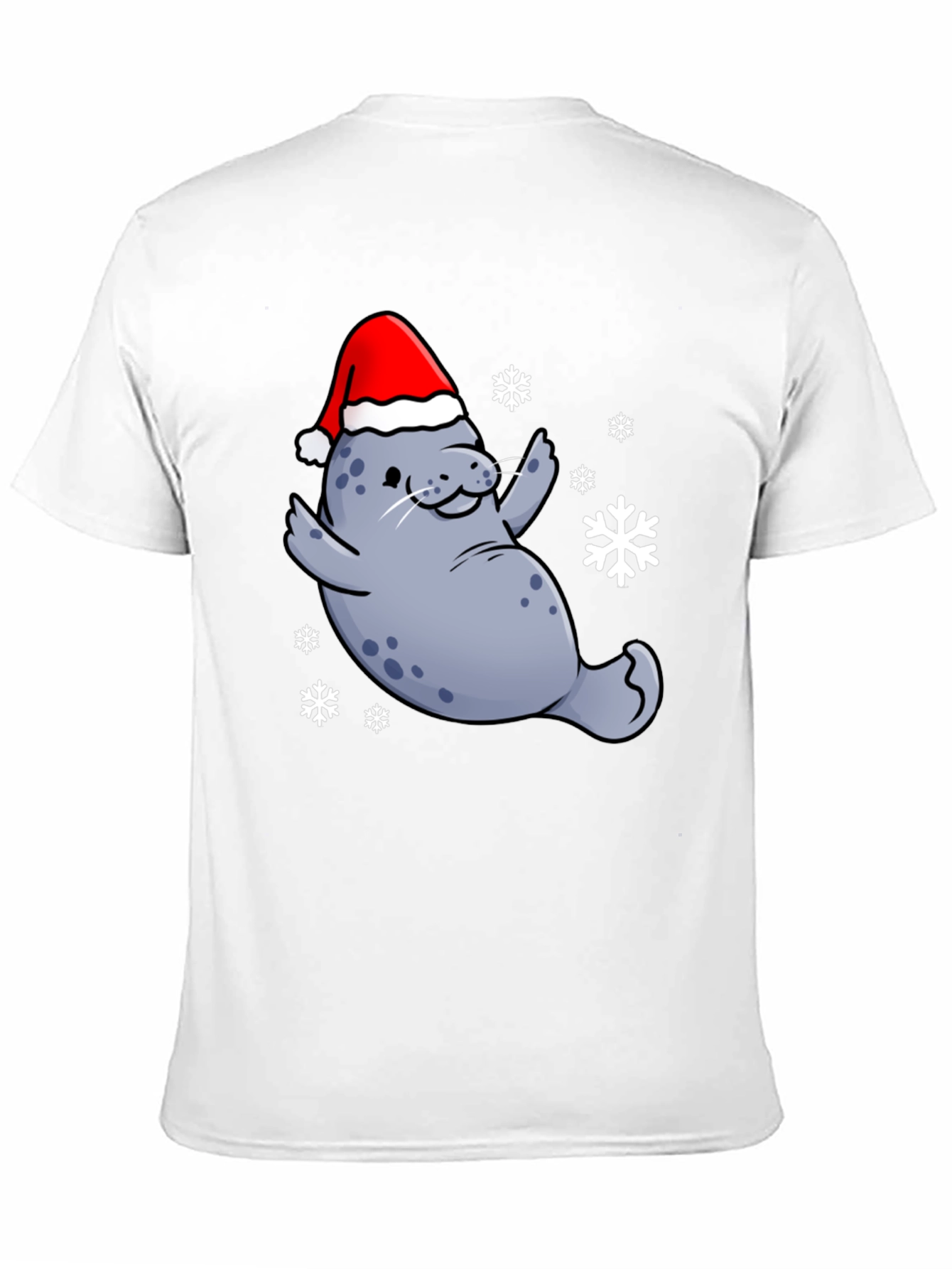 Festive Seal T-Shirt - Holiday Cheer