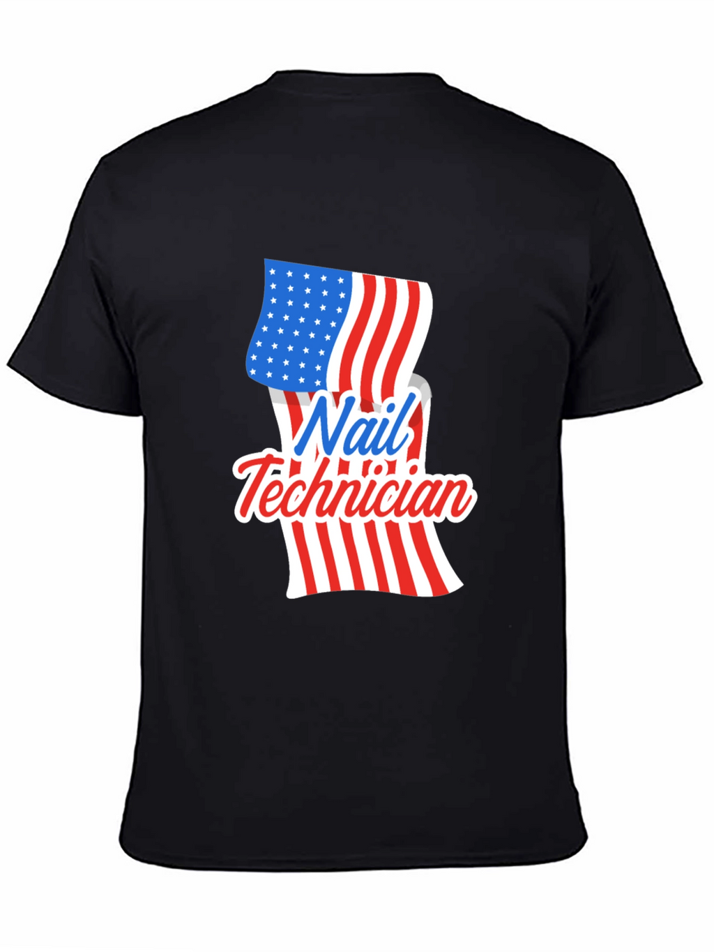 Nail Technician Patriotic T-Shirt