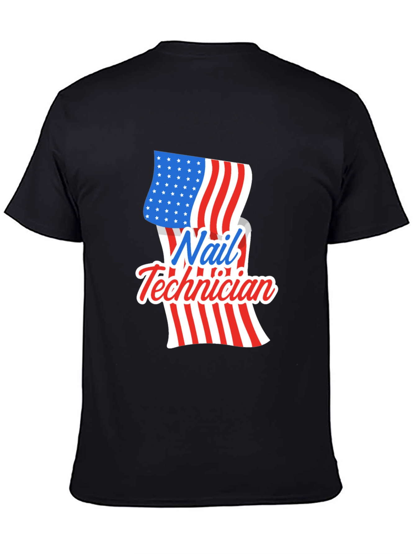 Nail Technician Patriotic T-Shirt