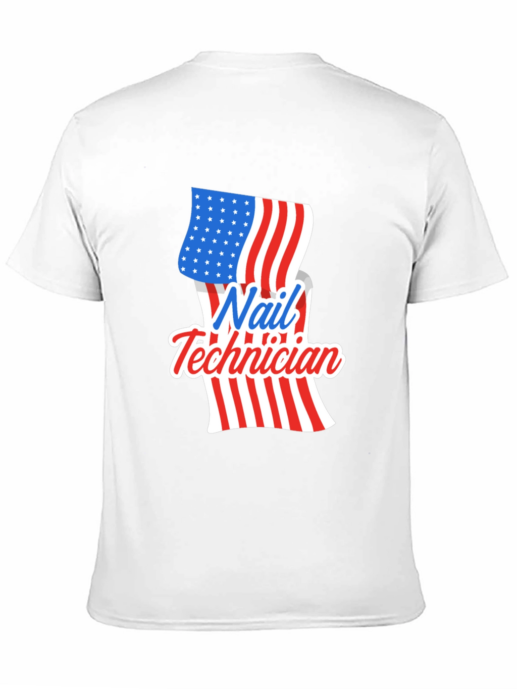 Nail Technician Patriotic T-Shirt