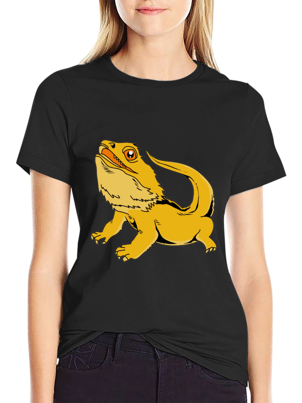 Bearded Dragon Graphic Tee - Cool Reptile Lover T-Shirt