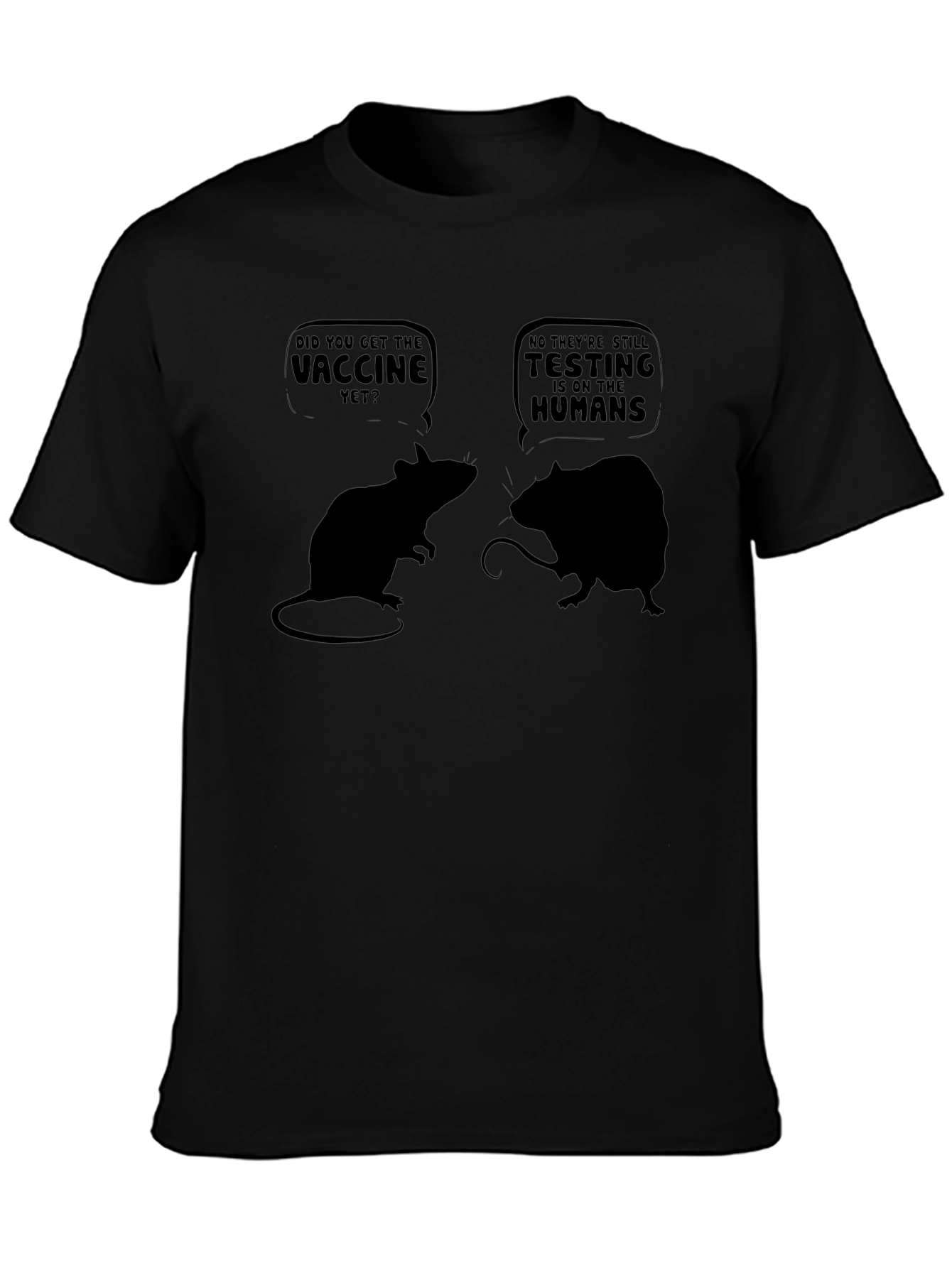 Funny Mice Vaccine T-Shirt