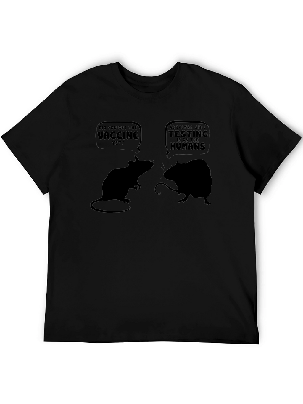Funny Mice Vaccine T-Shirt