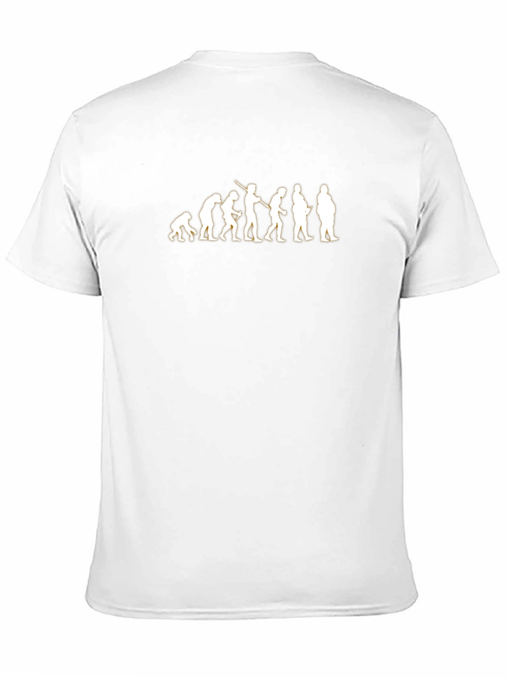 Evolution of Man Graphic Tee - Black T-Shirt