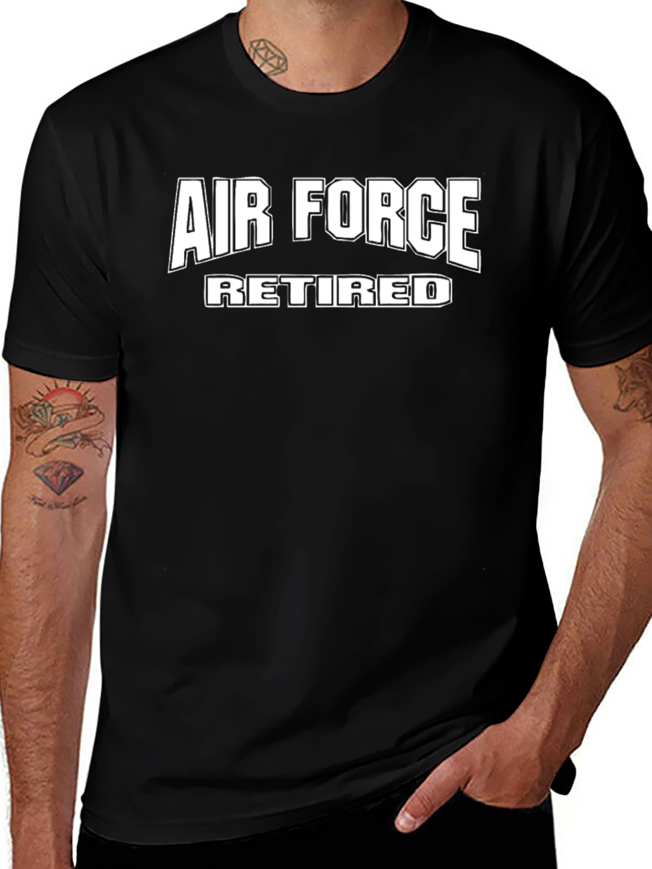 Air Force Retired T-Shirt - Veteran Pride