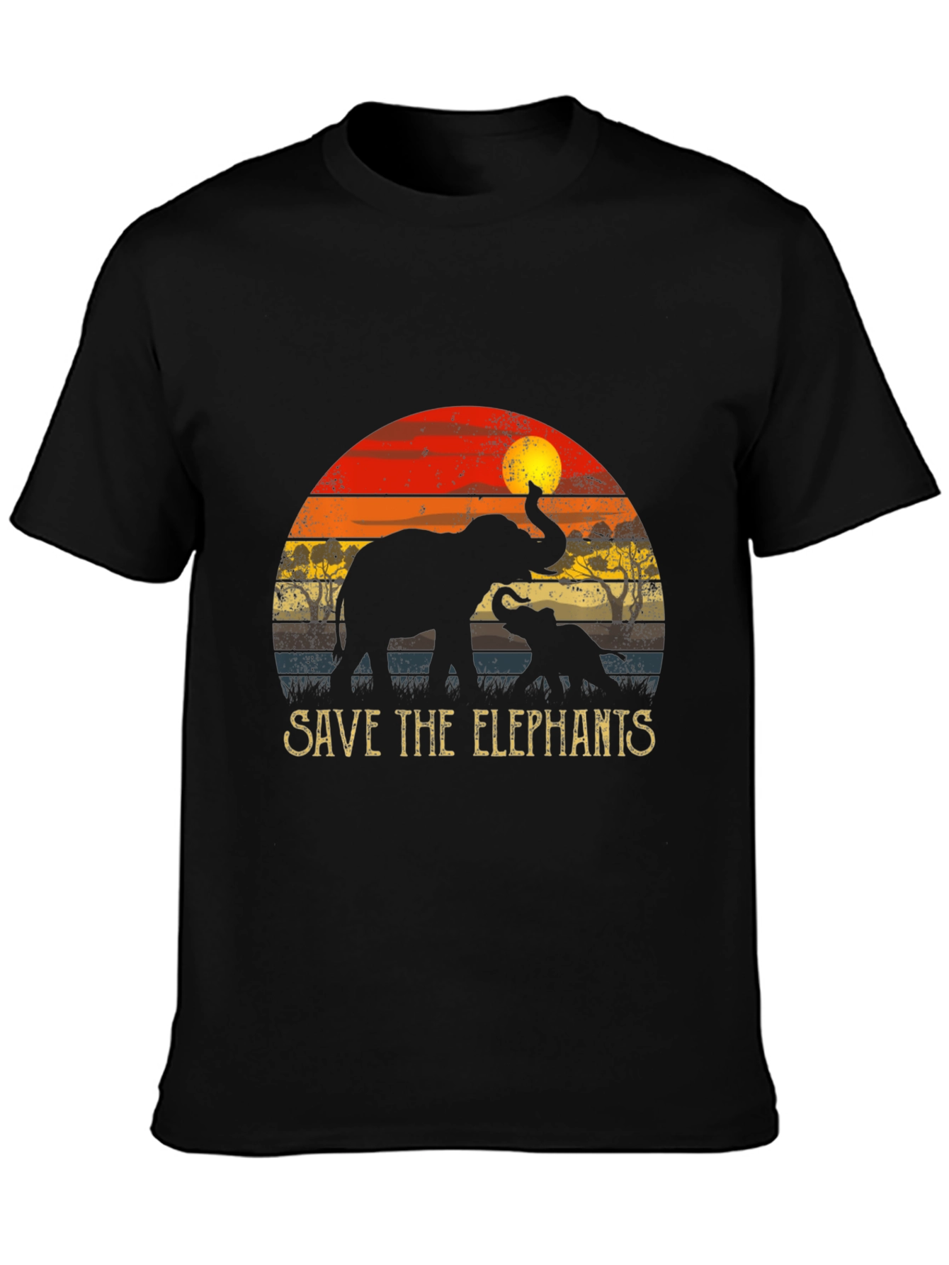 Save the Elephants Graphic T-Shirt