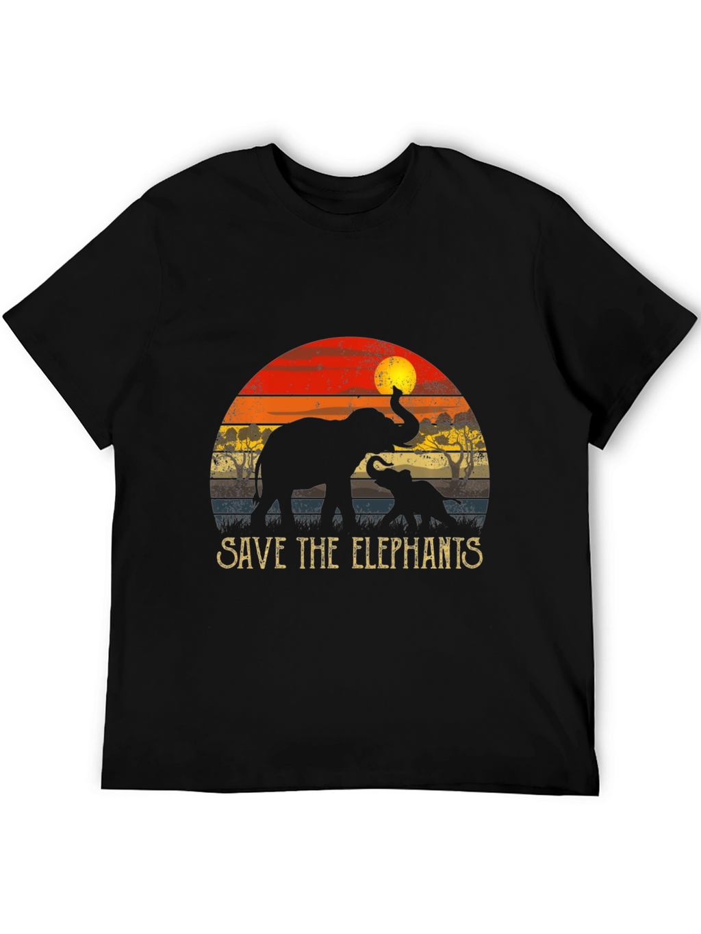 Save the Elephants Graphic T-Shirt