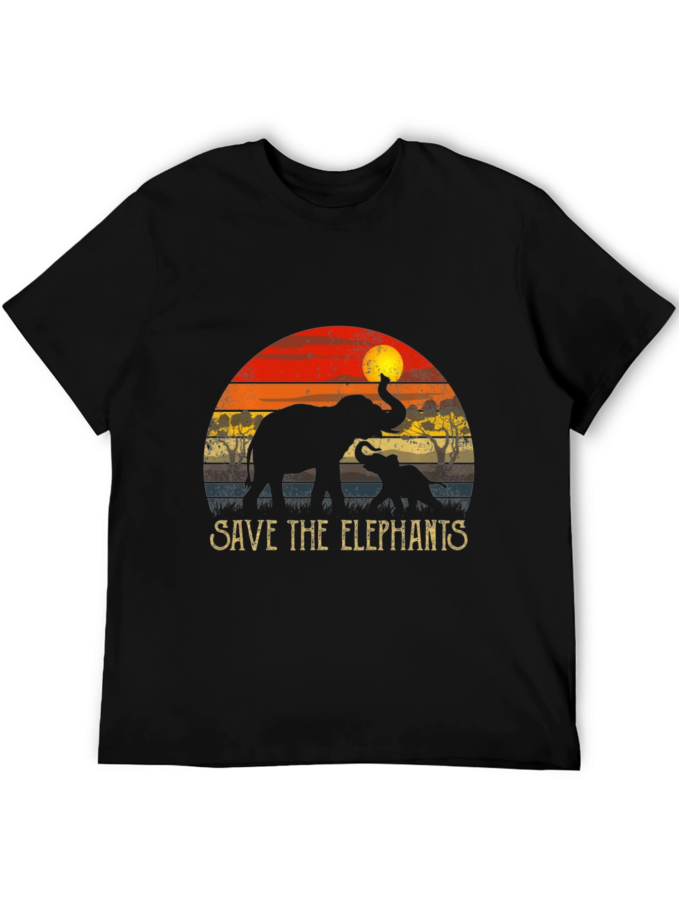 Save the Elephants Graphic T-Shirt