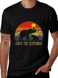 Save the Elephants Graphic T-Shirt