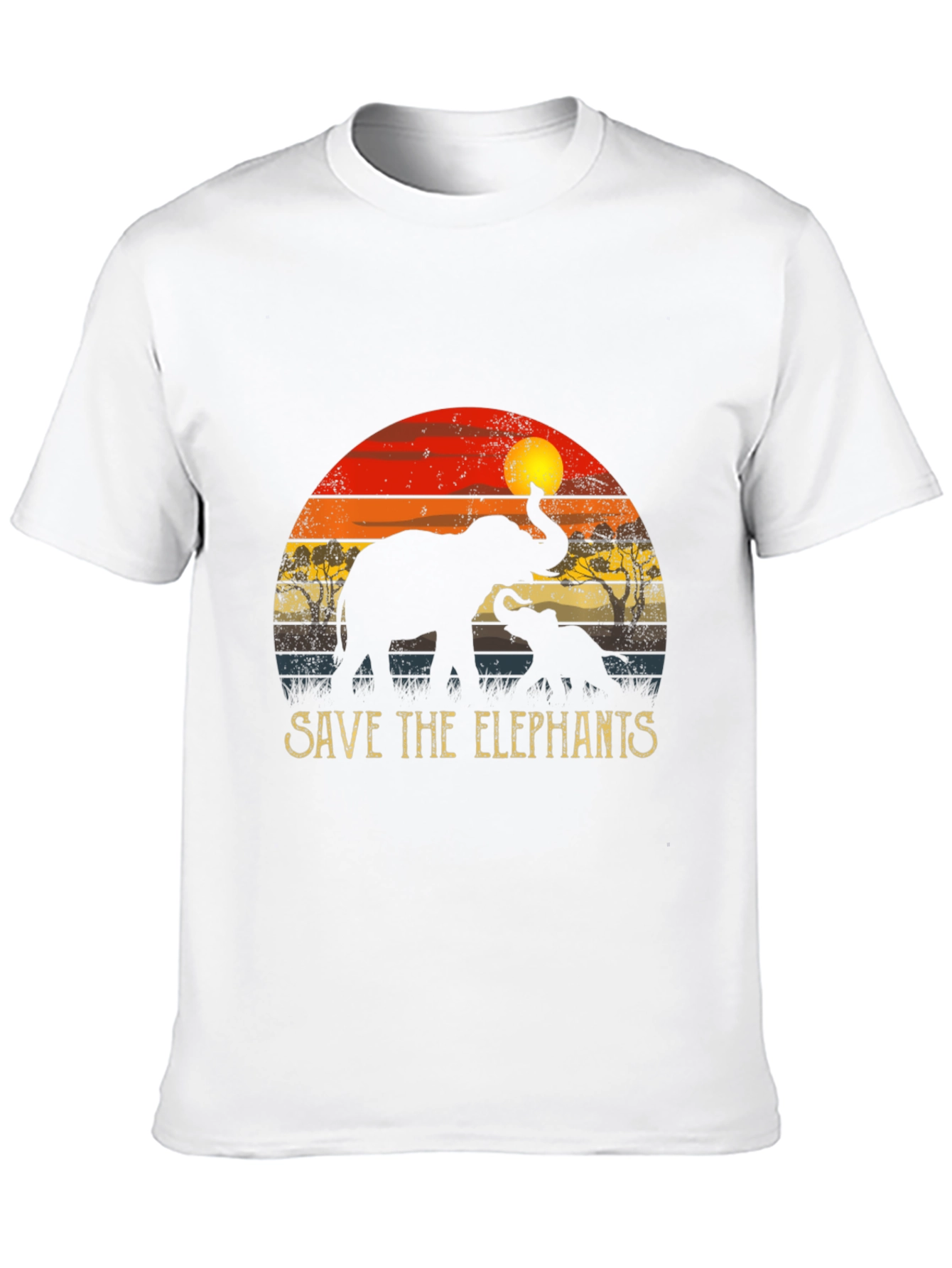 Save the Elephants Graphic T-Shirt