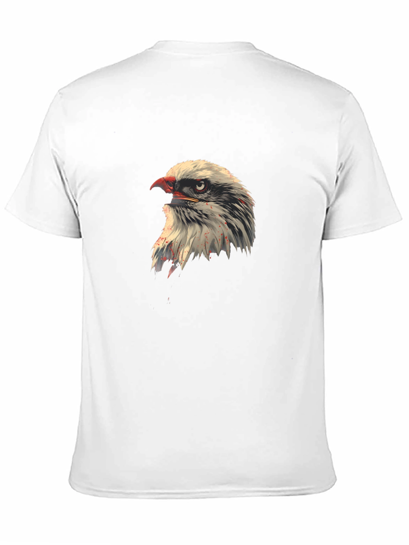 Eagle Head Graphic Black T-Shirt