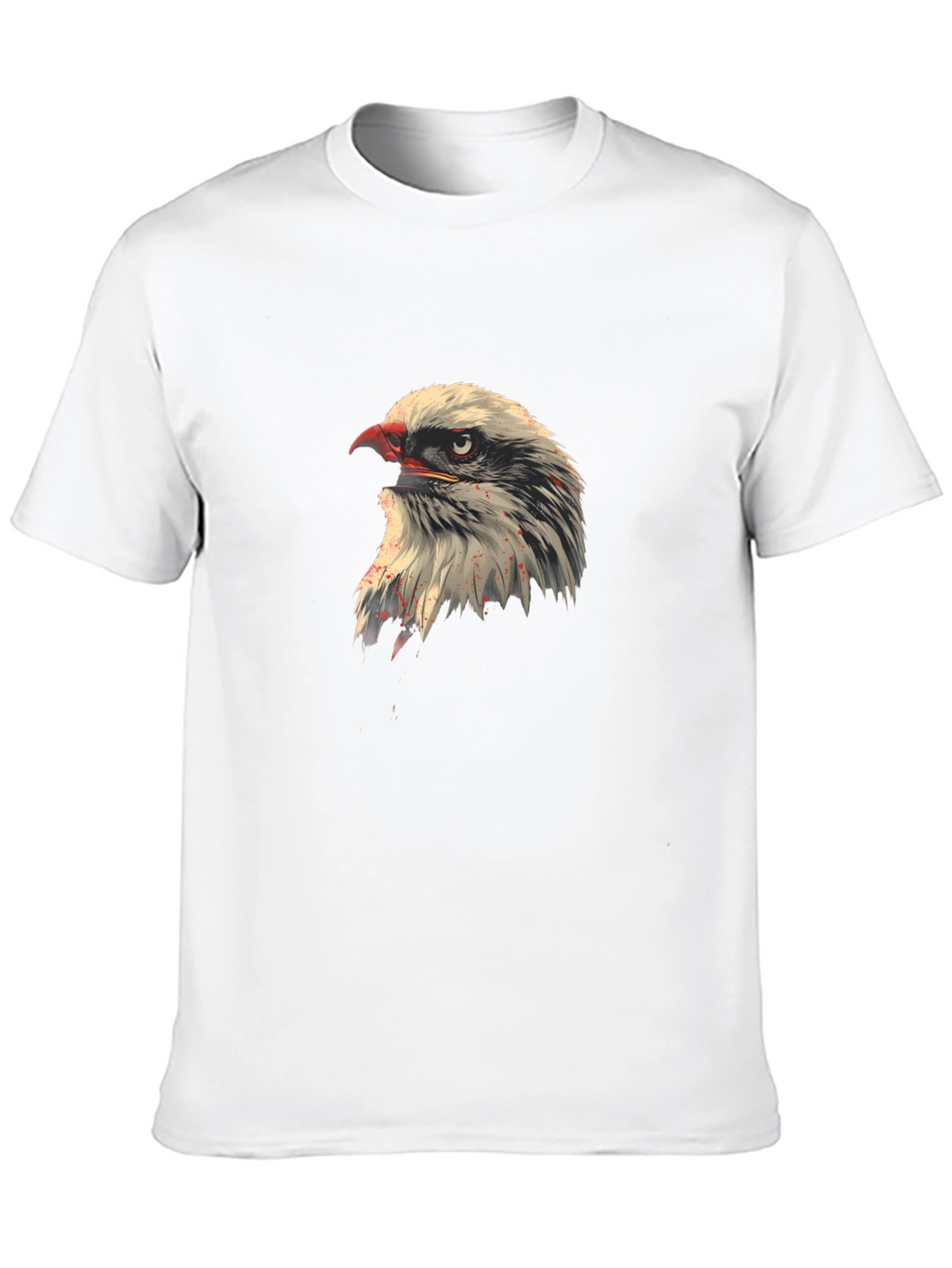 Eagle Head Graphic Black T-Shirt