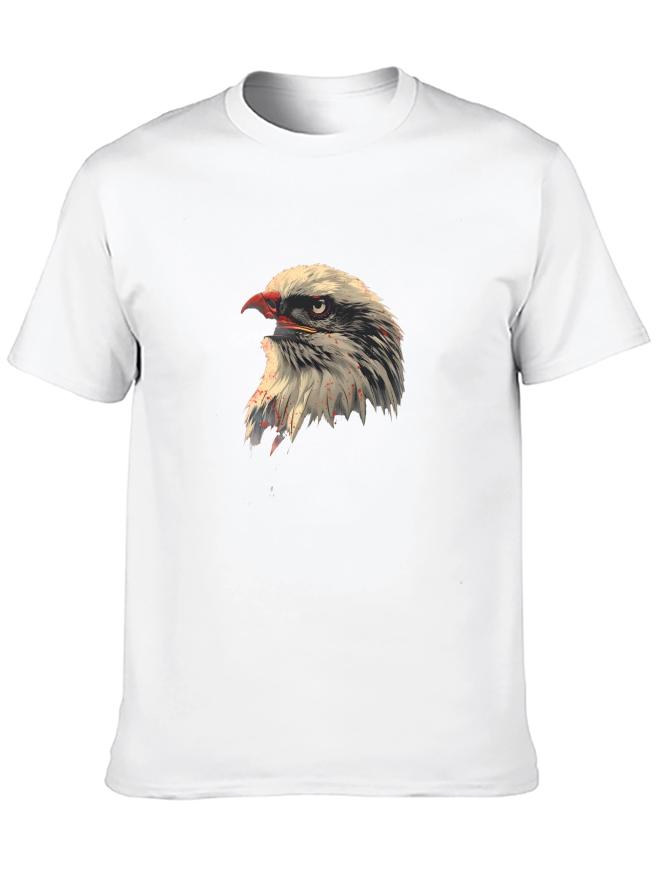 Eagle Head Graphic Black T-Shirt