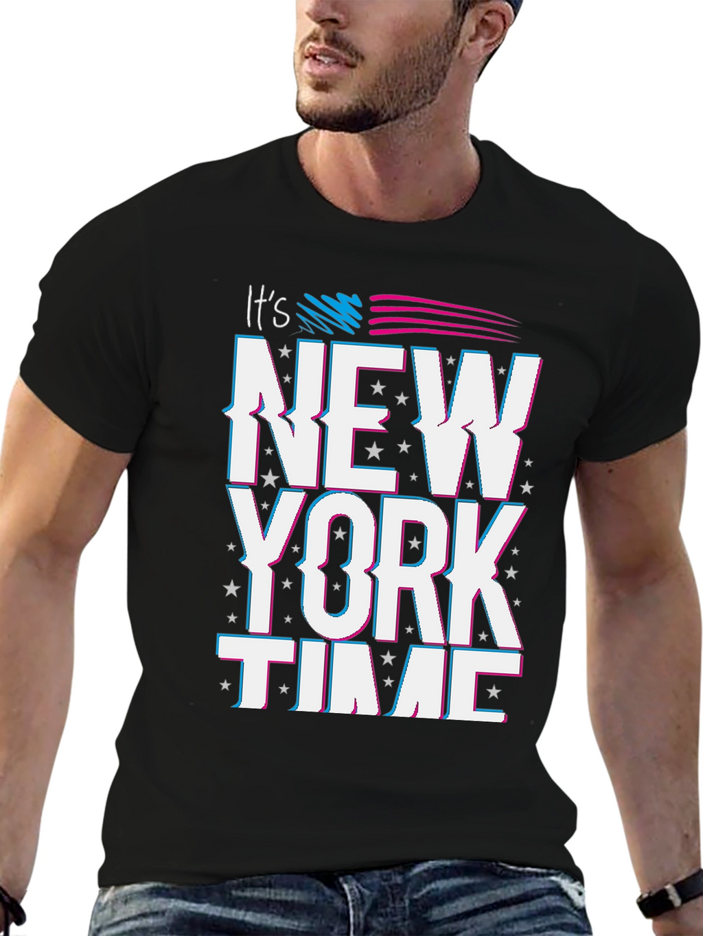 Its New York Time Graphic T-Shirt