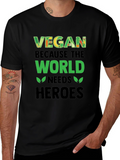 Vegan Hero T-Shirt - Plant-Based Lifestyle Tee