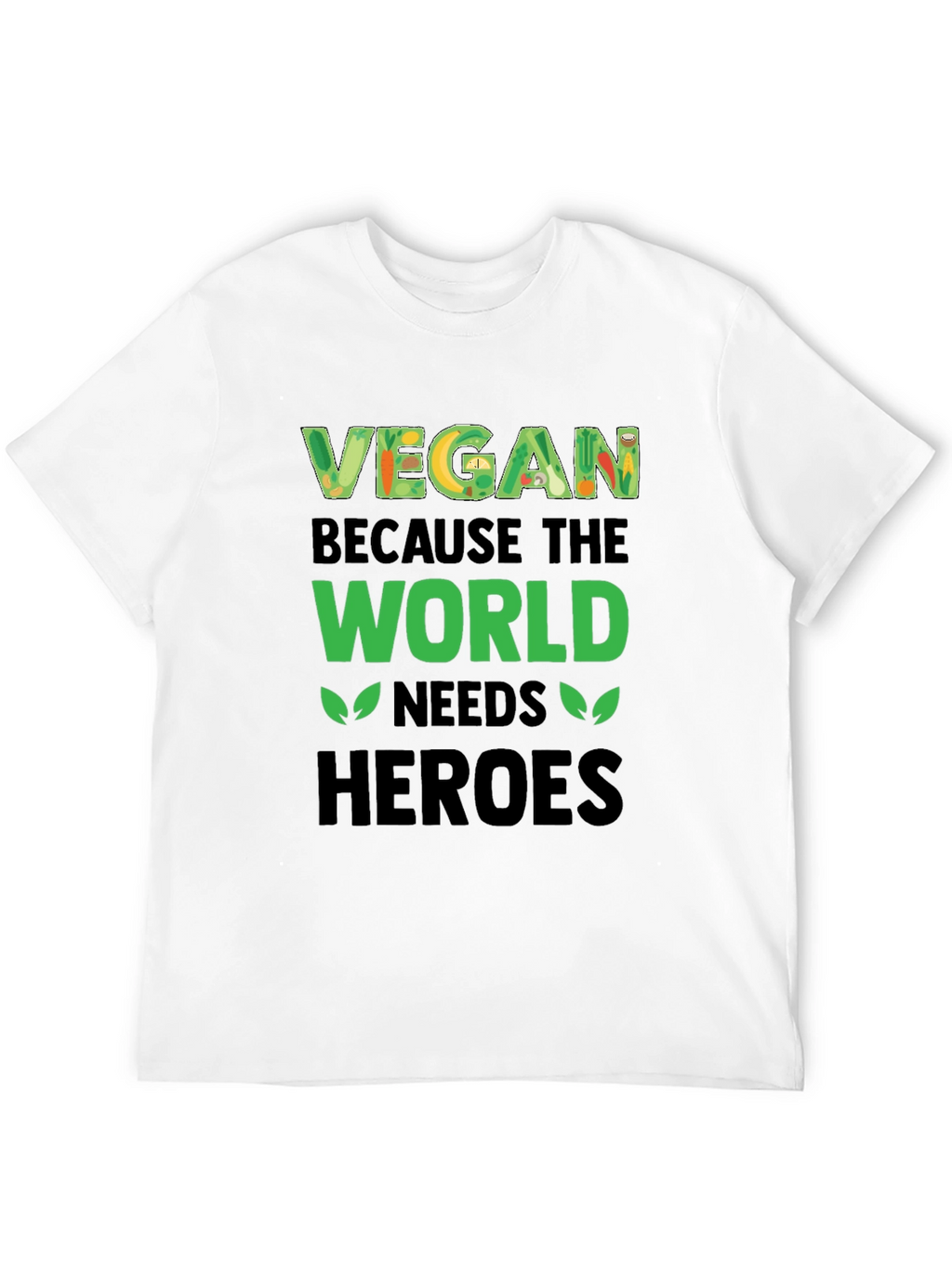 Vegan Hero T-Shirt - Plant-Based Lifestyle Tee