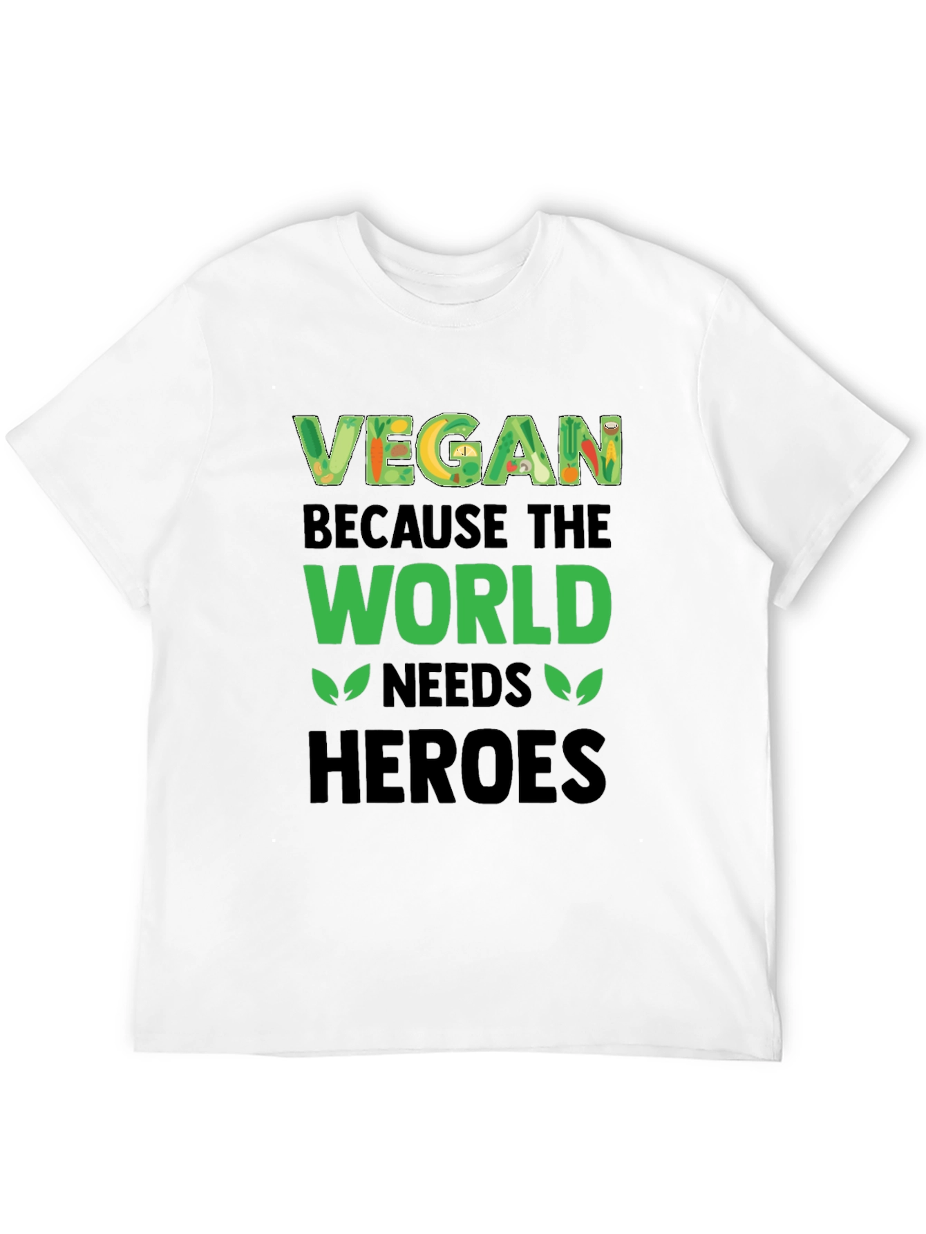 Vegan Hero T-Shirt - Plant-Based Lifestyle Tee