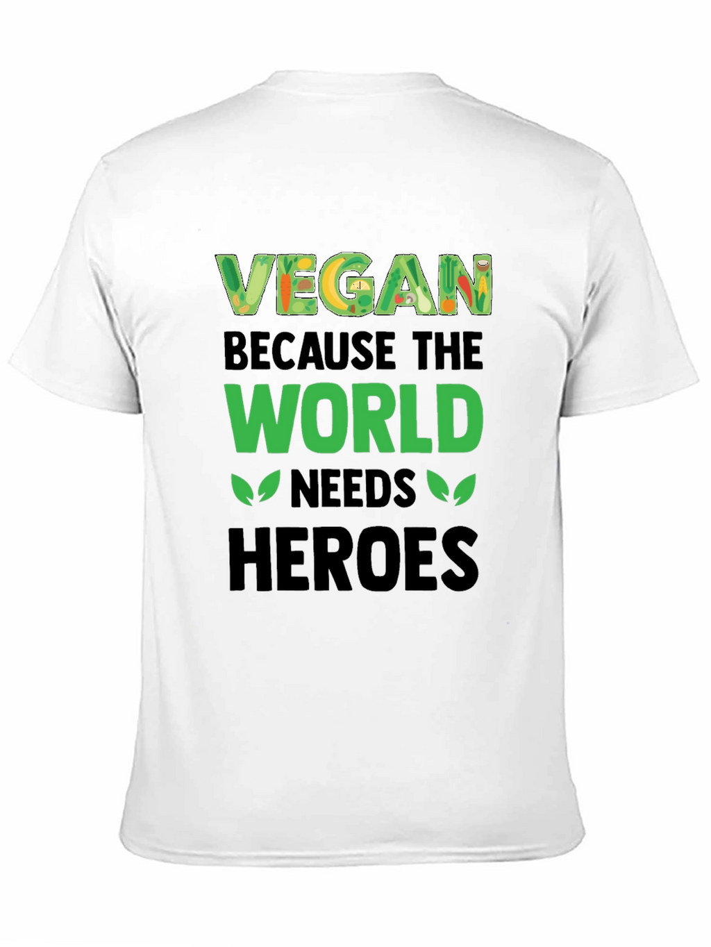 Vegan Hero T-Shirt - Plant-Based Lifestyle Tee
