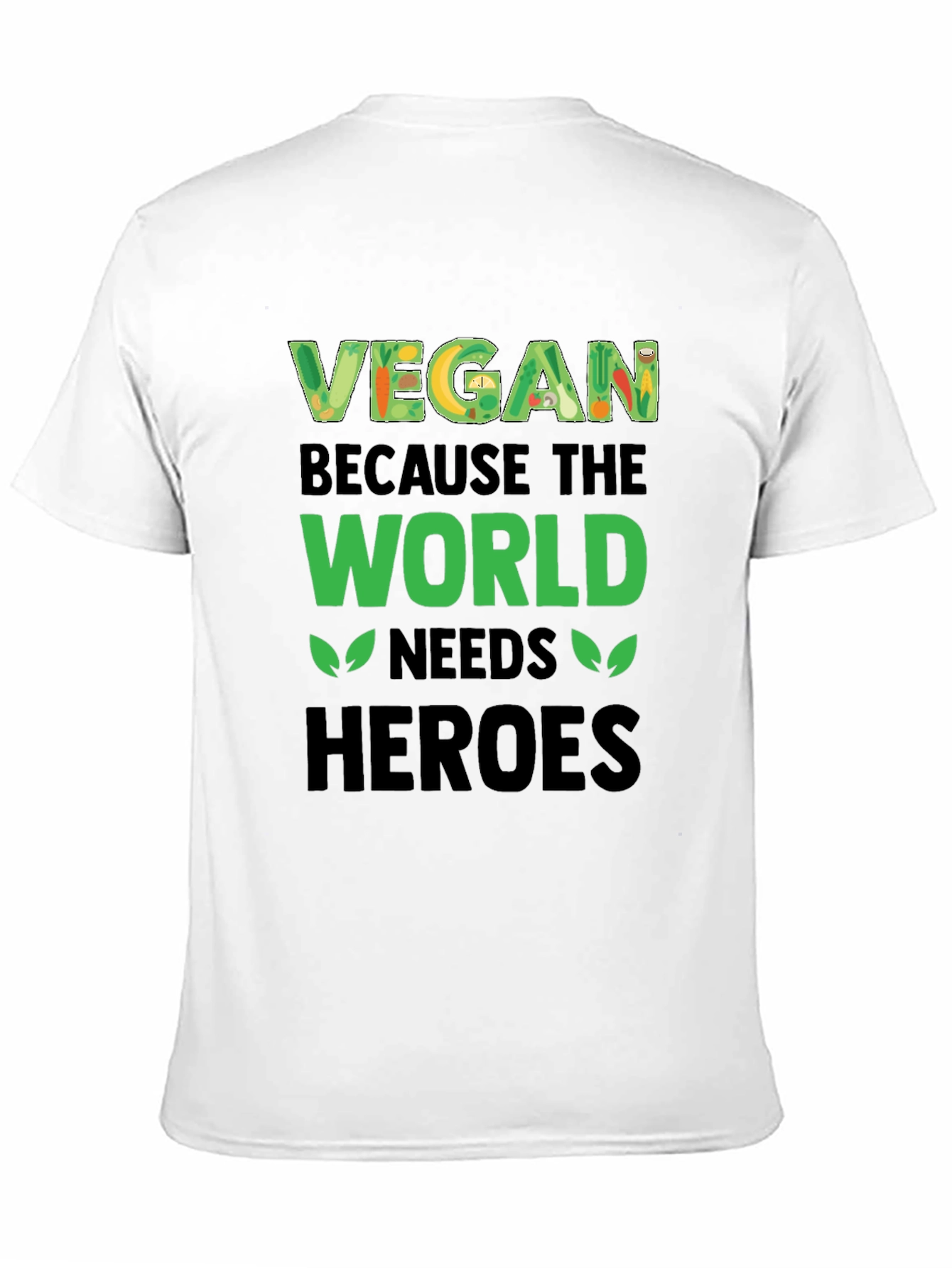 Vegan Hero T-Shirt - Plant-Based Lifestyle Tee