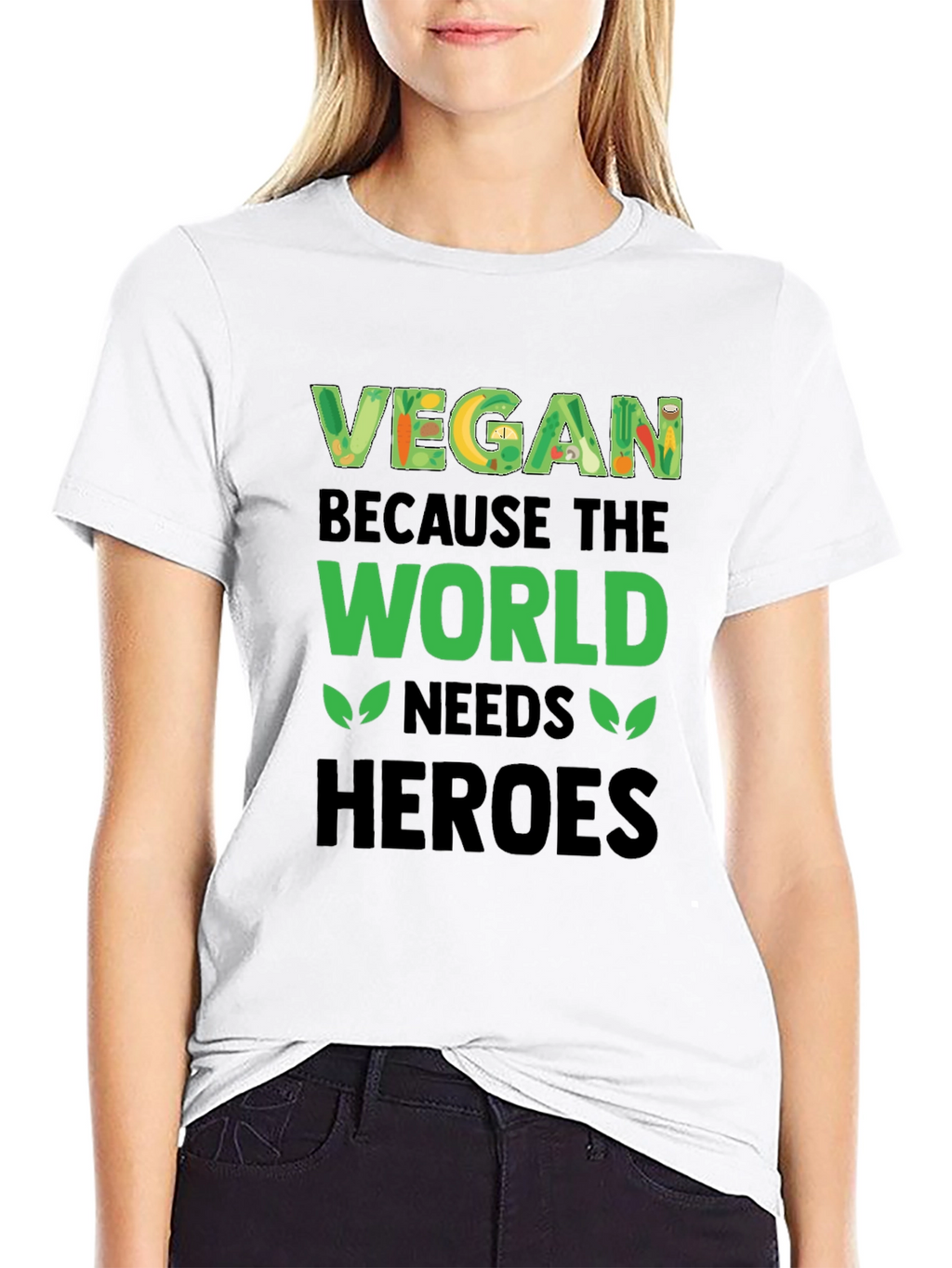 Vegan Hero T-Shirt - Plant-Based Lifestyle Tee