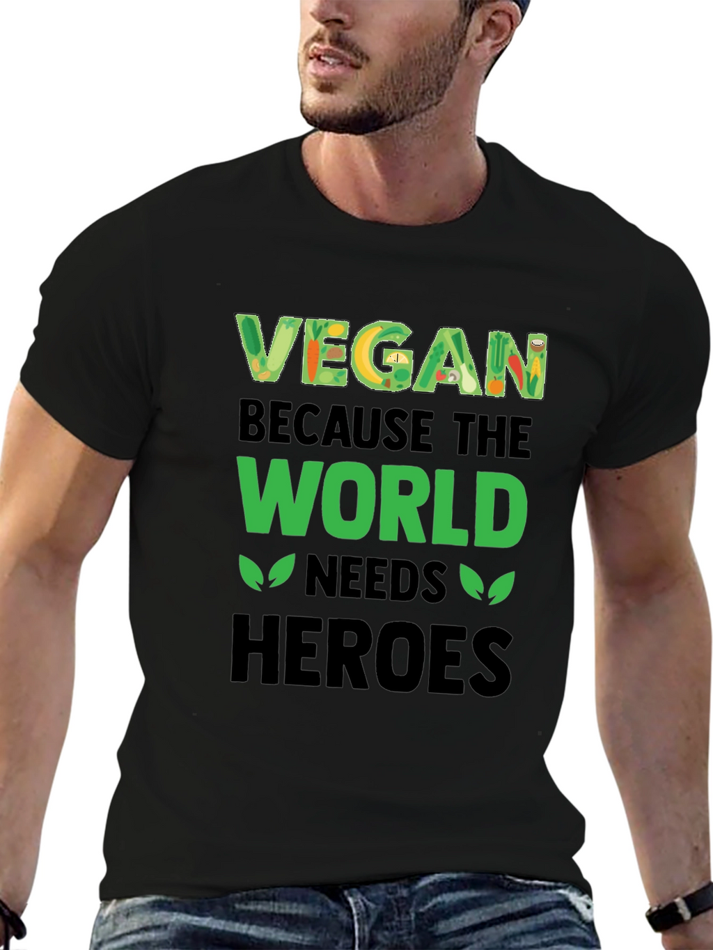 Vegan Hero T-Shirt - Plant-Based Lifestyle Tee