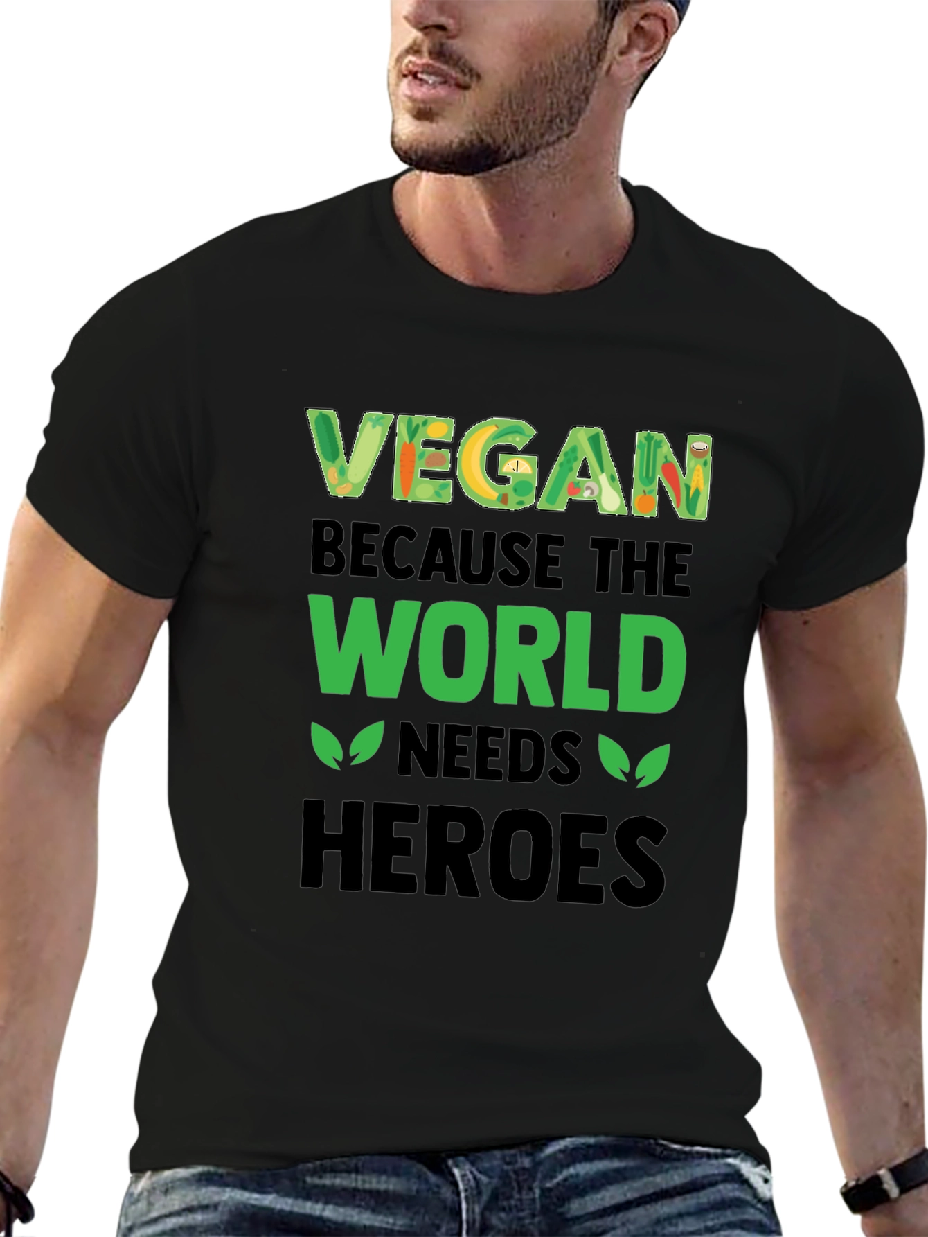 Vegan Hero T-Shirt - Plant-Based Lifestyle Tee