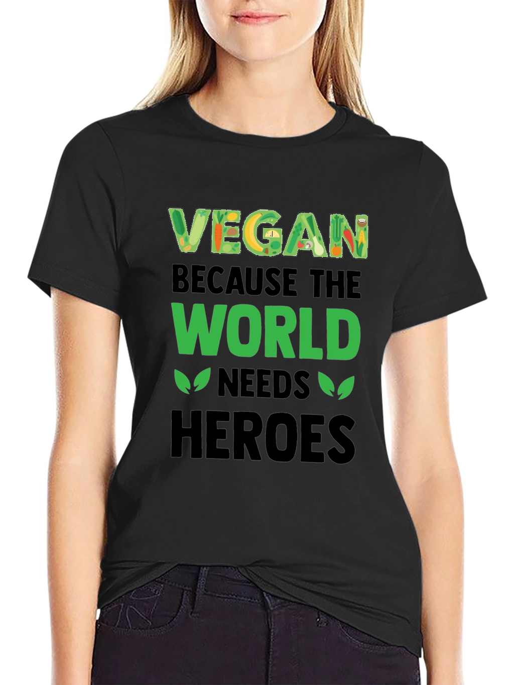 Vegan Hero T-Shirt - Plant-Based Lifestyle Tee