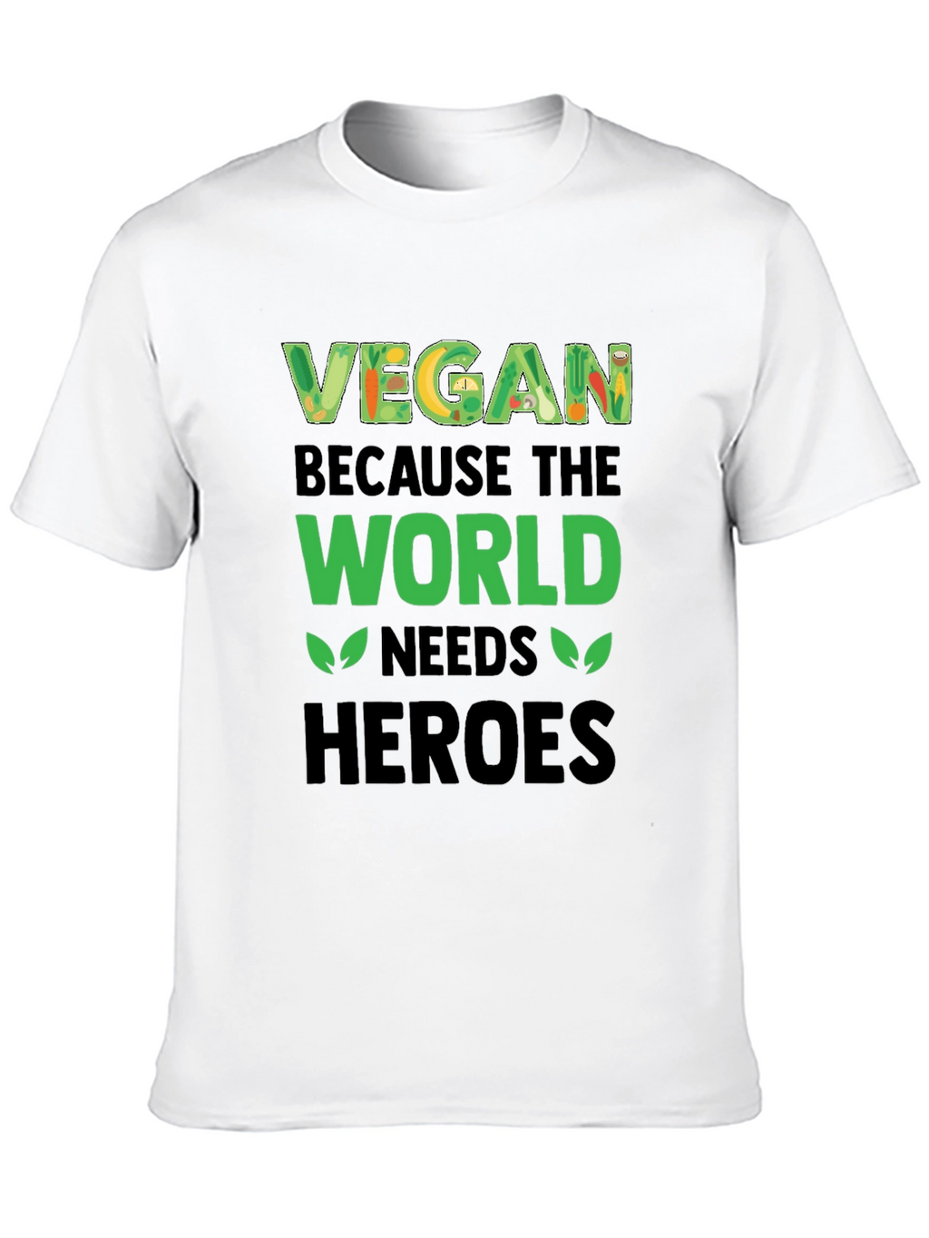 Vegan Hero T-Shirt - Plant-Based Lifestyle Tee