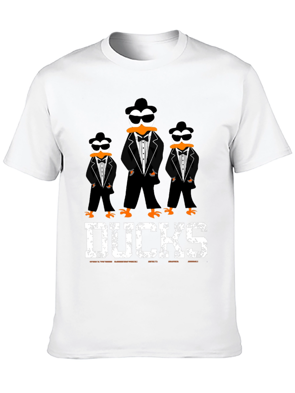 Ducks Tuxedo T-Shirt Cool Graphic Tee