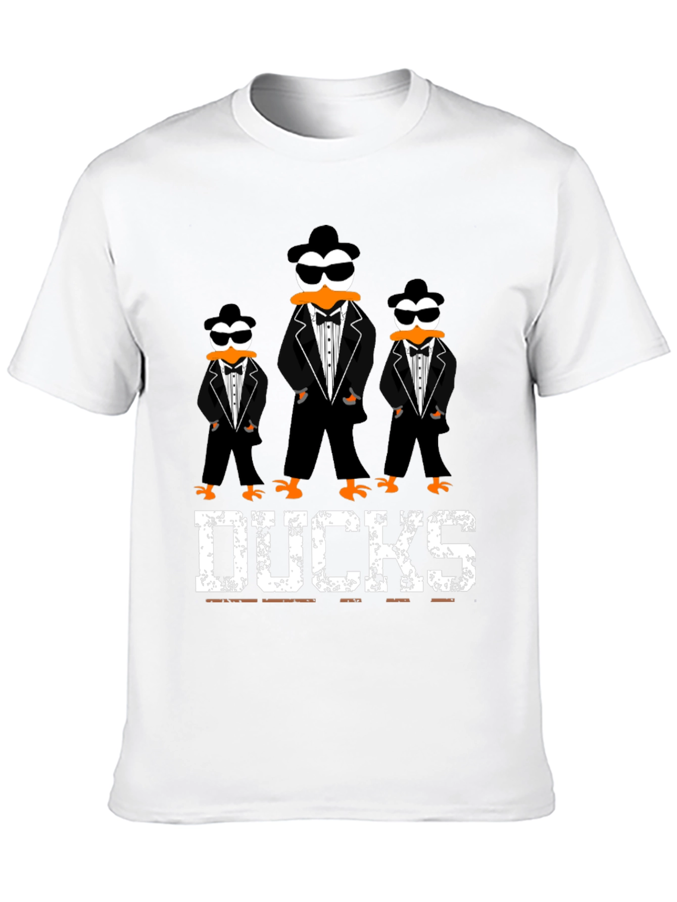 Ducks Tuxedo T-Shirt Cool Graphic Tee