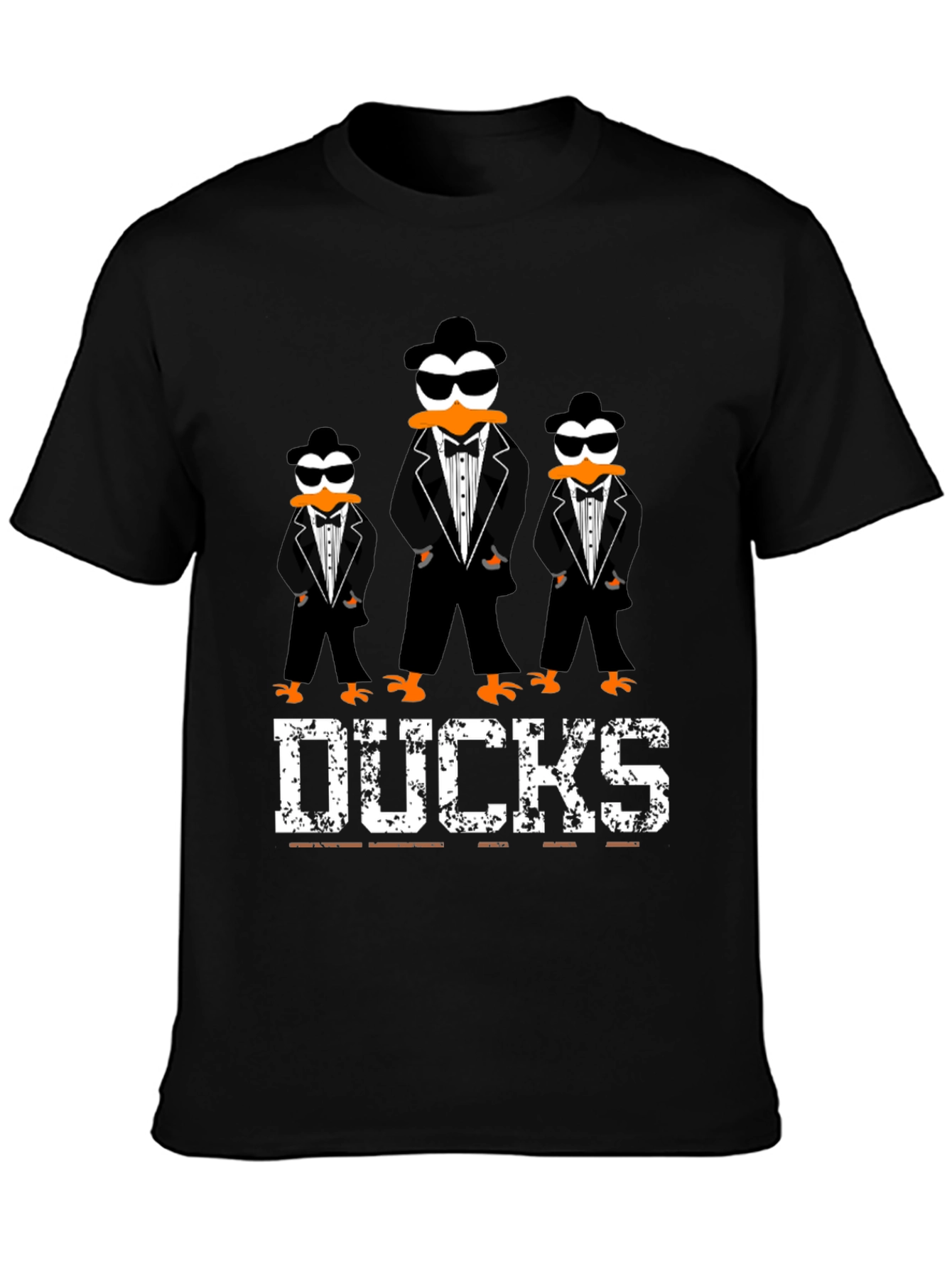 Ducks Tuxedo T-Shirt Cool Graphic Tee